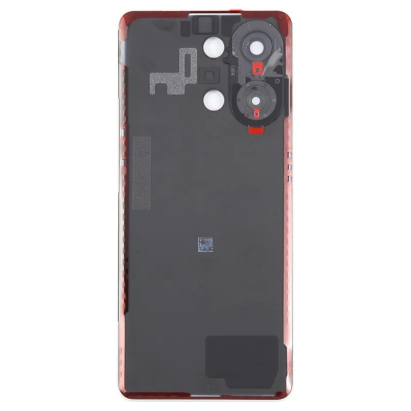 Per Oppo Reno9 Pro 5G Coperchio Batteria Matte Back Custodia Posteriore con Anello Fotocamera Parti di Ricambio (Senza Logo) - Rosa