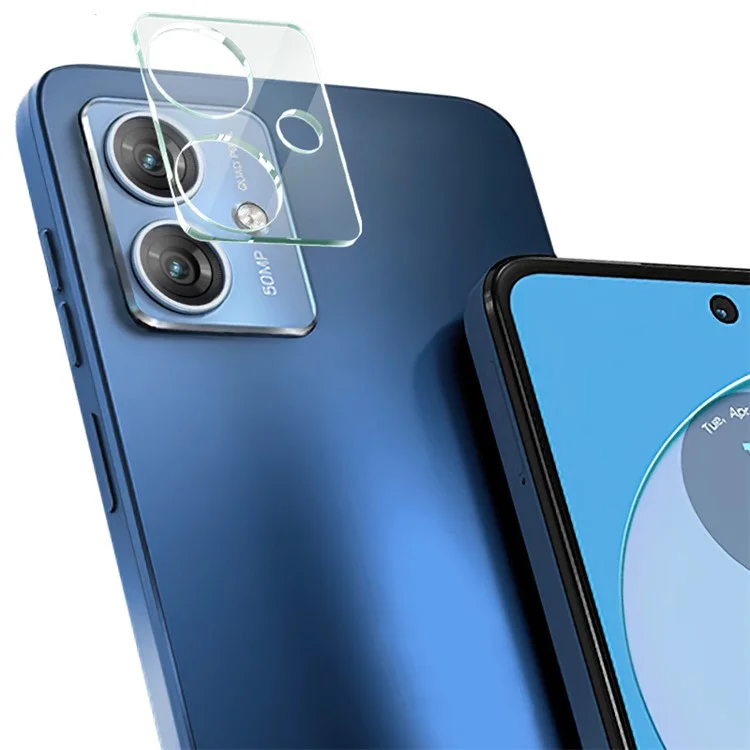 IMAK For Motorola Moto G64 5G Camera Lens Film Tempered Glass + Acrylic Lens Cap