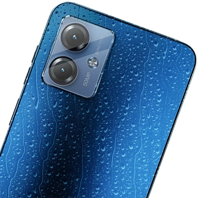 IMAK For Motorola Moto G64 5G Camera Lens Film Tempered Glass + Acrylic Lens Cap