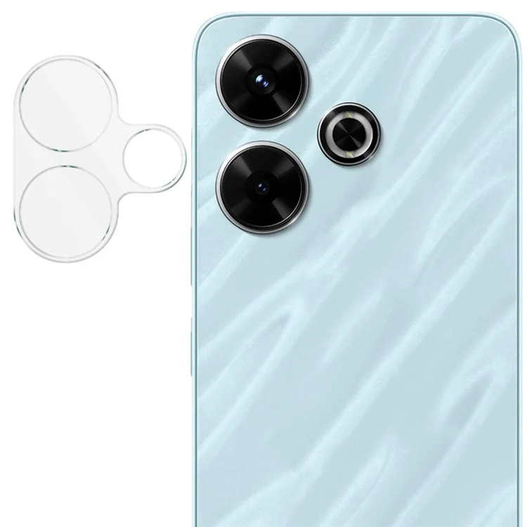IMAK Para Xiaomi Redmi 13 5G / 13 4G / Note 13R 5G / Poco M6 4G Protetor de Lente da Câmera + Tampa da Lente Acrílica