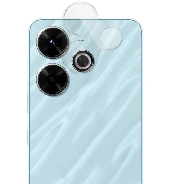 IMAK Para Xiaomi Redmi 13 5G / 13 4G / Note 13R 5G / Poco M6 4G Protetor de Lente da Câmera + Tampa da Lente Acrílica
