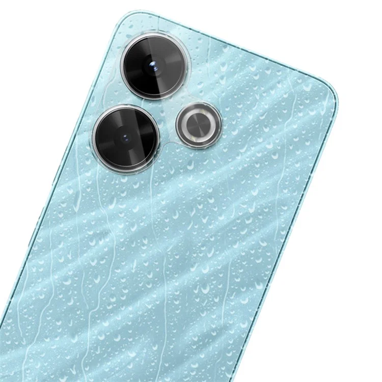 IMAK Para Xiaomi Redmi 13 5G / 13 4G / Note 13R 5G / Poco M6 4G Protetor de Lente da Câmera + Tampa da Lente Acrílica