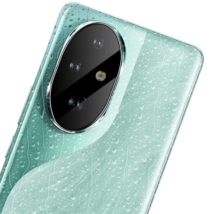 IMAK For Honor 200 Pro 5G Protetor de Lente de Câmera de Vidro Temperado (Versão Preta)