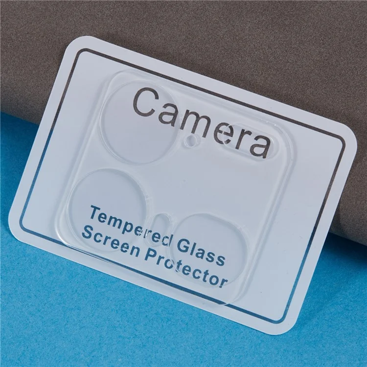 2 Peças para Motorola Edge 50 Ultra 5G / Moto X50 Ultra 5G Protetor de Lente de Câmera 3D Vidro Temperado