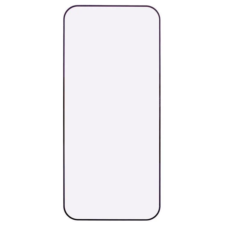 Para Google Pixel 9 / 9 Pro High Aluminium-Silicon Glass Screen Protector Proteção de Luz Roxa Impressão em Seda Película de Tela