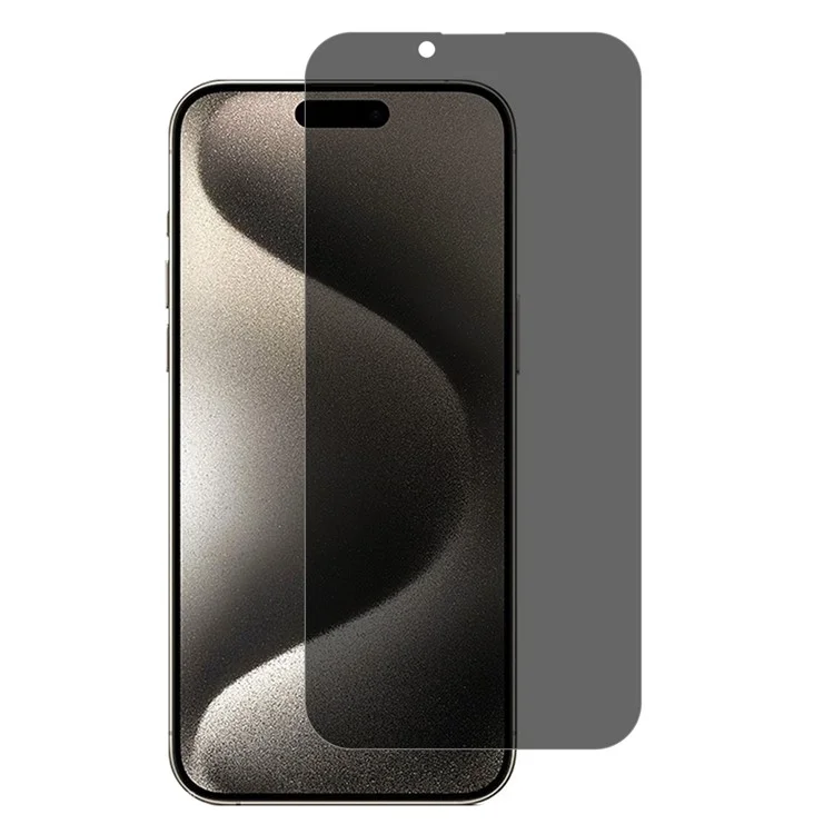 For iPhone 16 Screen Protector Anti-Peep Full Coverage Tempered Glass Film