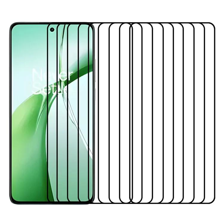 RURIHAI 10Pcs For OnePlus Nord 4 Secondary Hardening Screen Protector High Aluminum-Silicon Glass Film