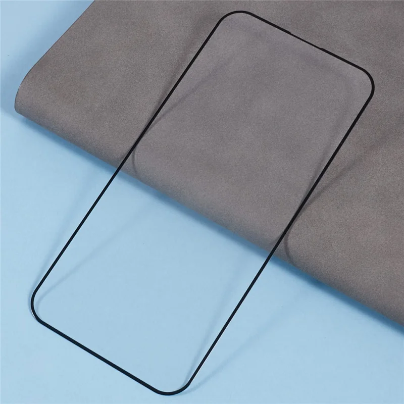 D Pro For iPhone 16 Plus Tempered Glass Screen Protector HD Clear Silk Printing Edge