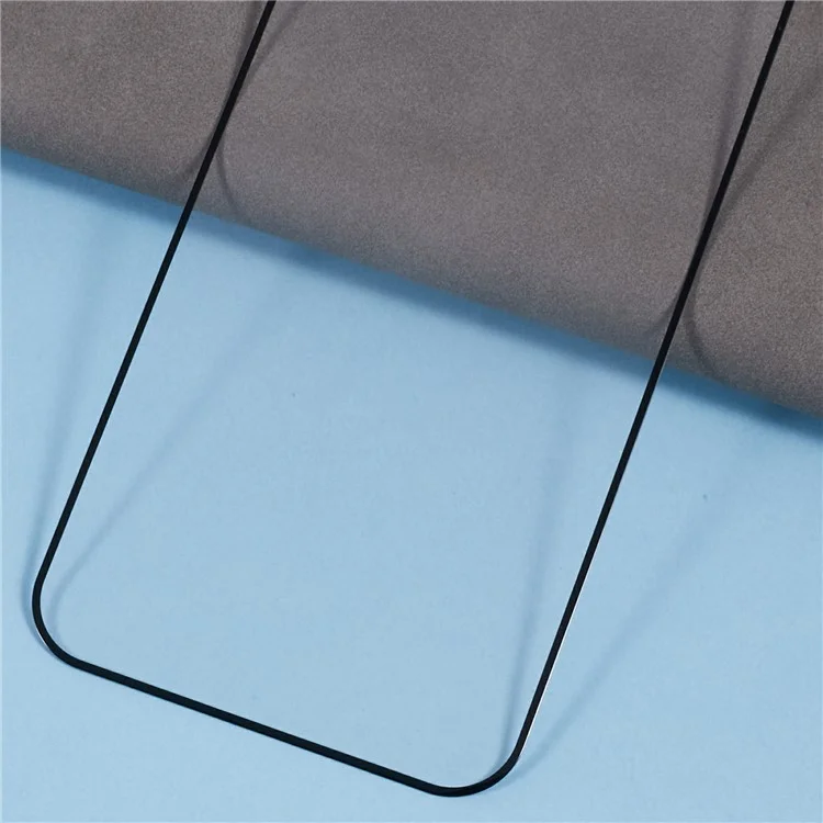 D Pro For iPhone 16 Plus Tempered Glass Screen Protector HD Clear Silk Printing Edge