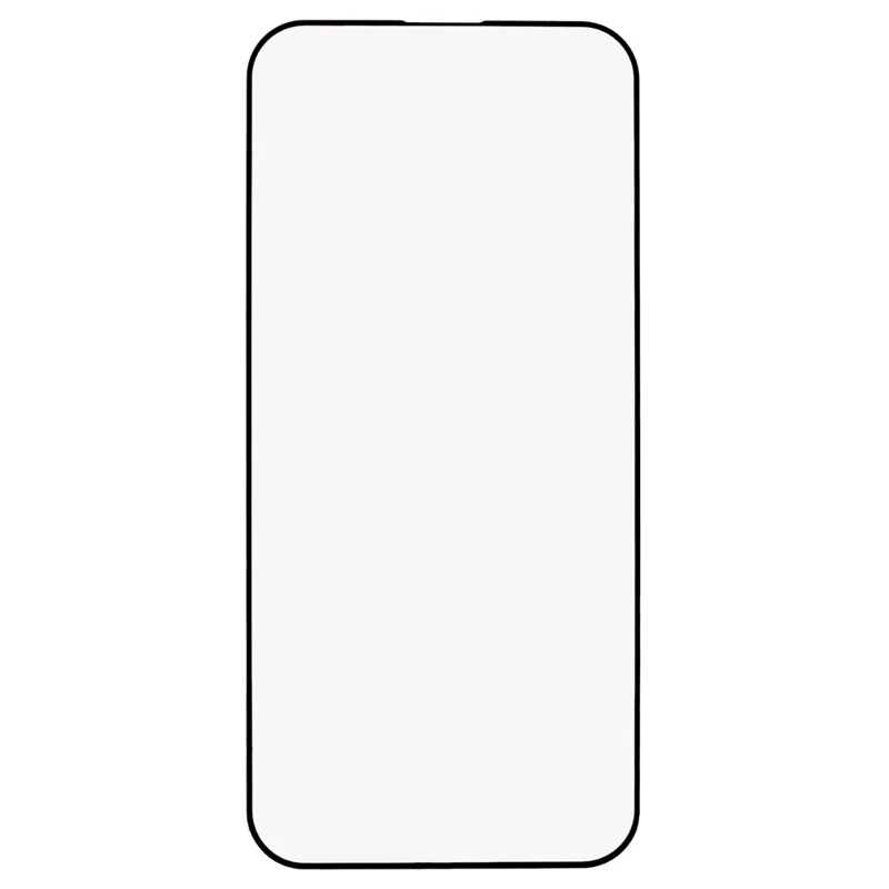 D Pro For iPhone 16 Pro Max Silk Printing Screen Protector Full Cover Tempered Glass Film