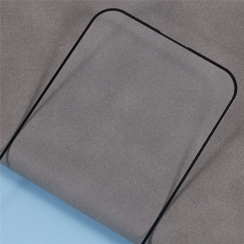 D Pro For iPhone 16 Pro Max Silk Printing Screen Protector Full Cover Tempered Glass Film