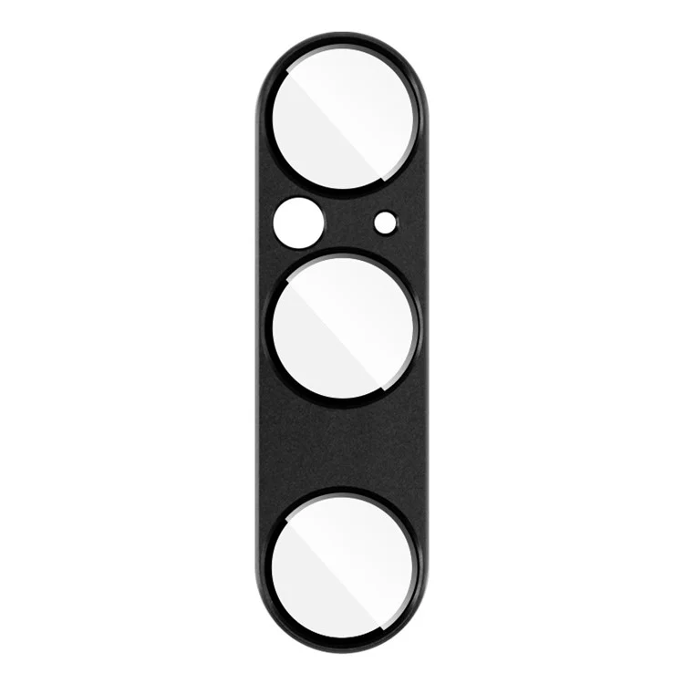 IMAK For Sony Xperia 1 VI Camera Lens Protector Metal+Tempered Glass Lens Film - Black