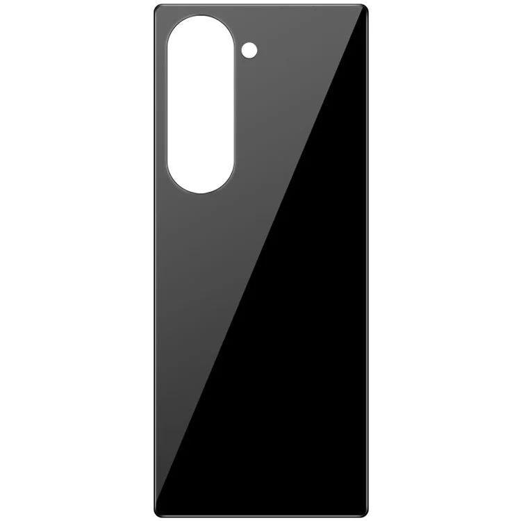 IMAK Für Samsung Galaxy Z Fold6 5G Smartphone Rückseite Cover Schutzfolie aus Gehärtetem Glas Schwarze Version