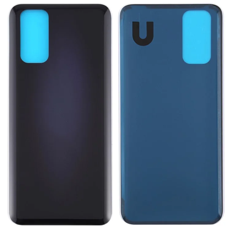 Para vivo iQOO3 5G Back Battery Housing Cover Replacement (Sem logotipo) - Preto