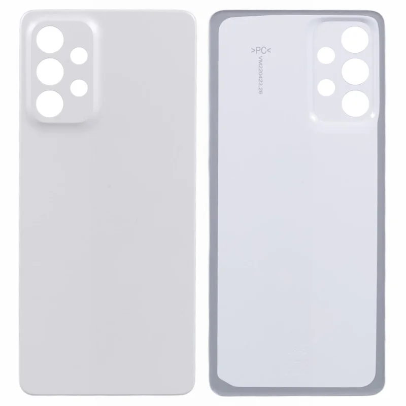 For Samsung Galaxy A73 5G A736 Back Battery Housing Cover Replacement (without Logo) - White