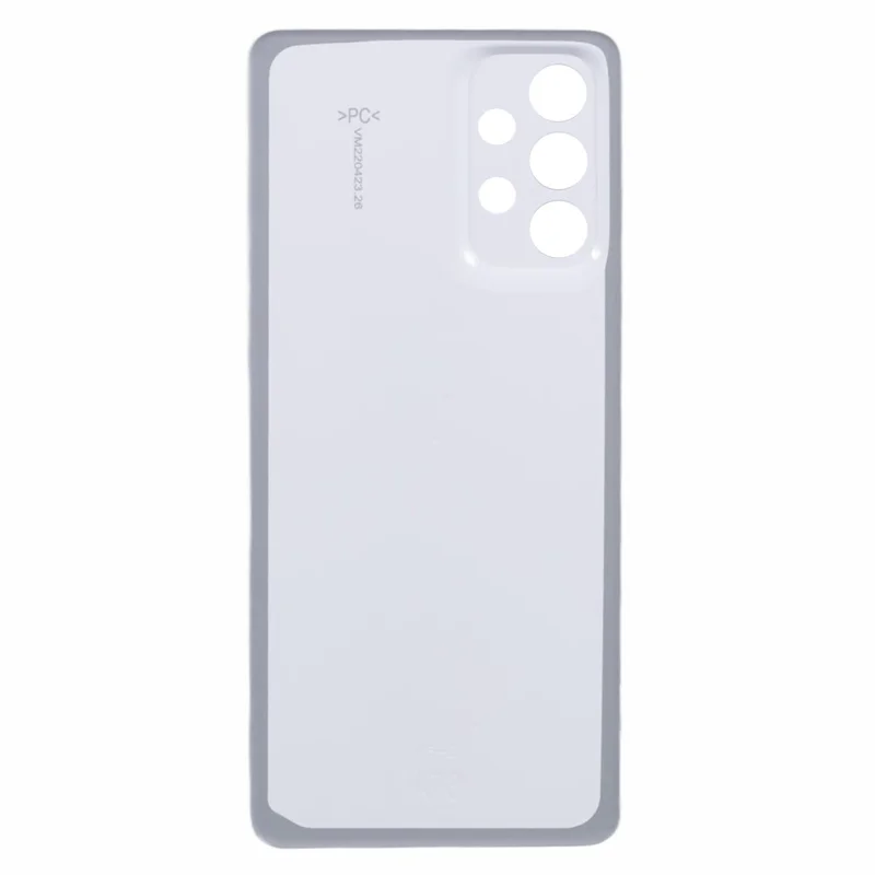 For Samsung Galaxy A73 5G A736 Back Battery Housing Cover Replacement (without Logo) - White