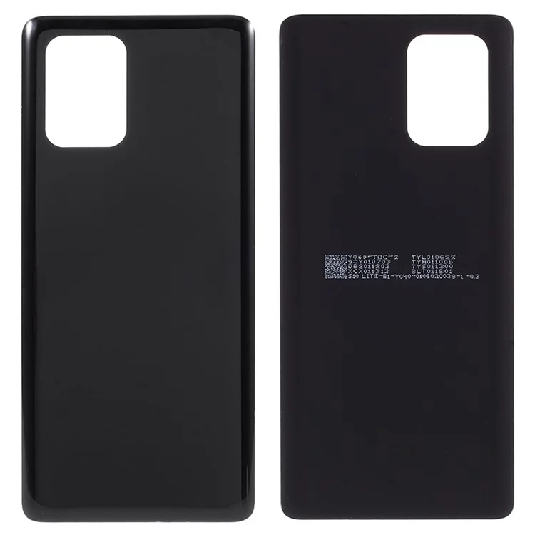 For Samsung Galaxy S10 Lite 4G G770 Back Battery Housing Cover Replacement (Without Logo) - Black