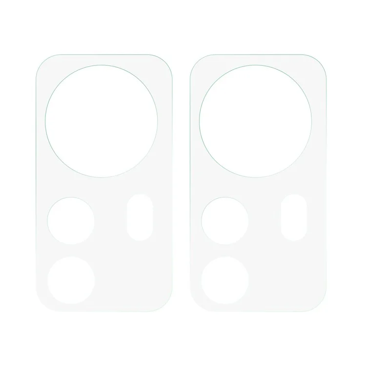 Für Xiaomi Pad 5 Pro 12.4 (2022) 2pcs / Präzise Cutout -kamera -objektivschutz Einstellen 3D -bogenkante HD Tempered Glass Lens Film