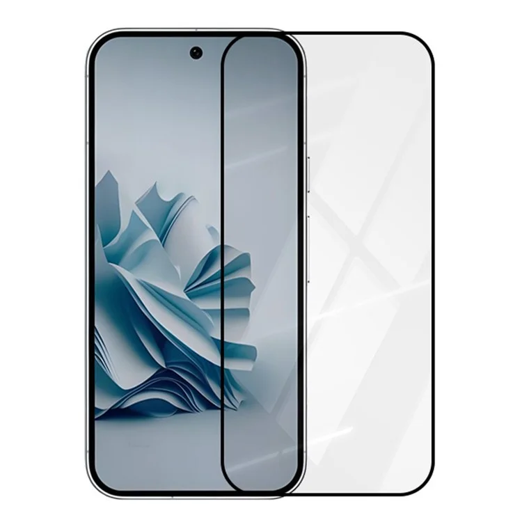RURIHAI Para Google Pixel 9 Pro Protetor de Tela Secundário de Endurecimento Completo Adesivo Cola Transparente HD