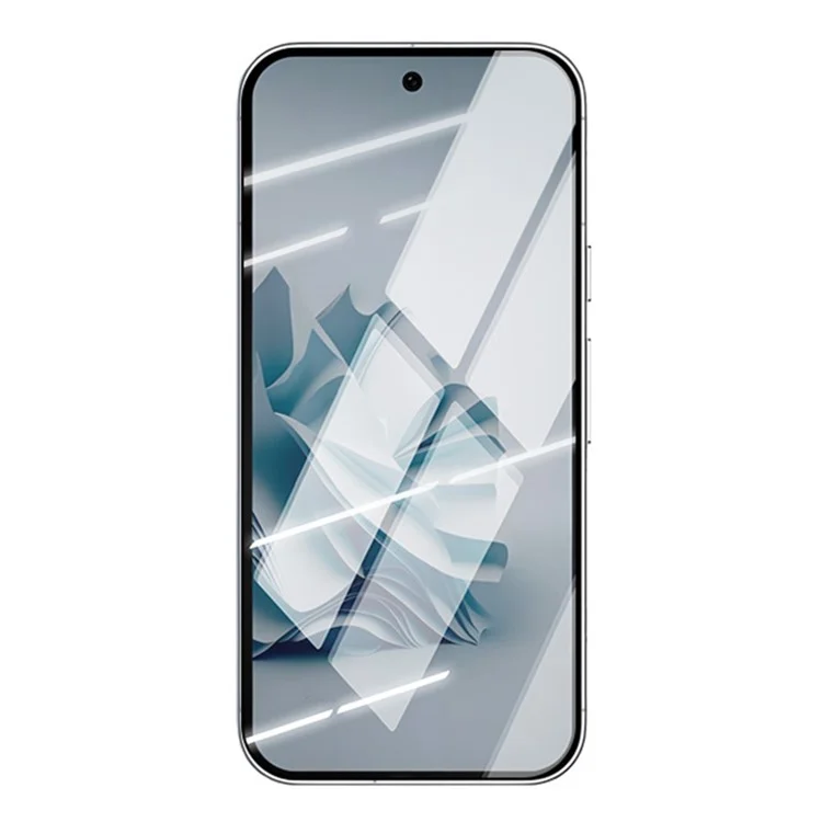 RURIHAI Para Google Pixel 9 Pro Protetor de Tela Secundário de Endurecimento Completo Adesivo Cola Transparente HD