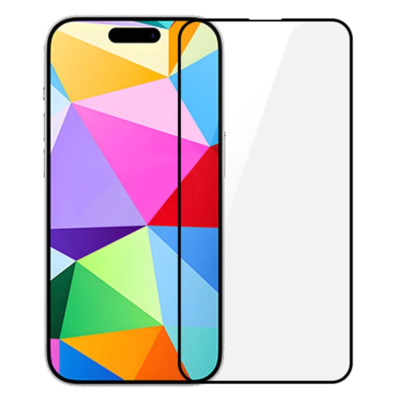 RURIHAI For iPhone 16 Full Screen Protection High Definition High Aluminum-Silicon Glass Film