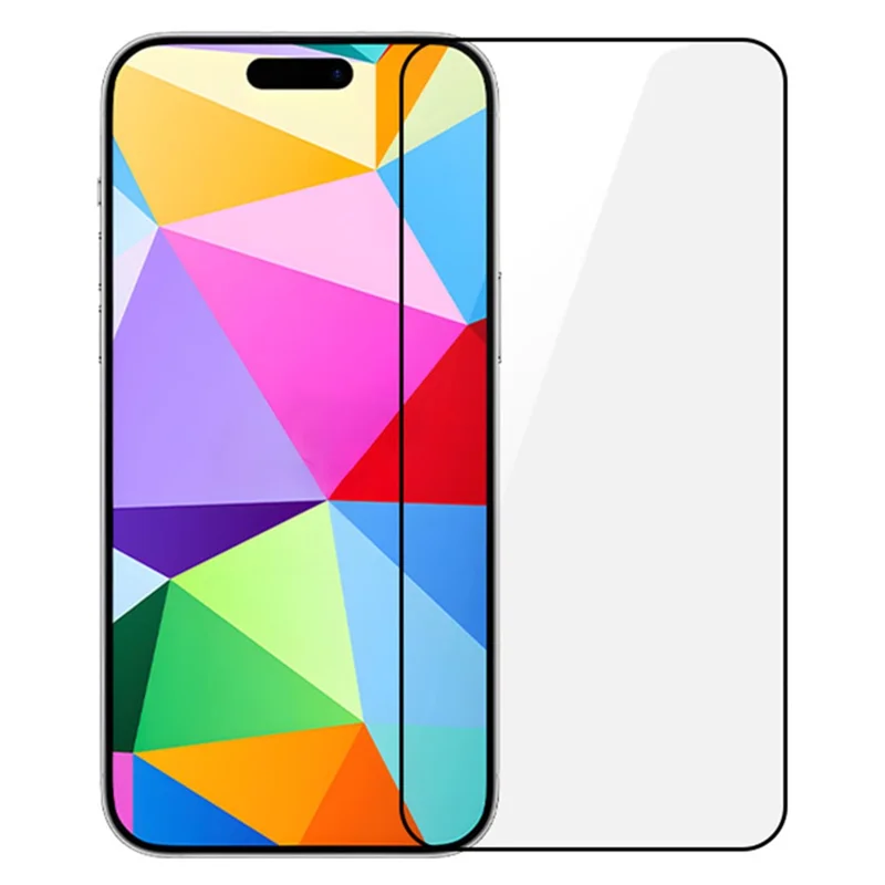 RURIHAI voor iPhone 16 Pro Max High Aluminum-Silicon Glass Screen Protector Volledige Dekking