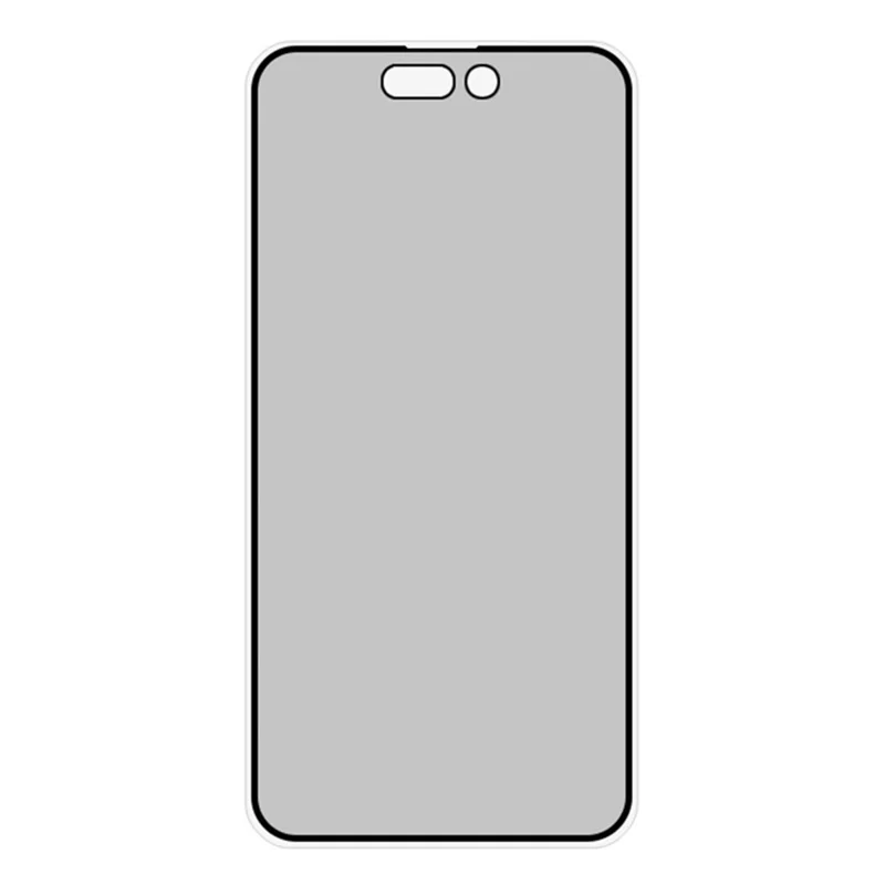 RURIHAI For iPhone 16 Plus Anti-Spy High Aluminum-Silicon Glass Full Screen Protector