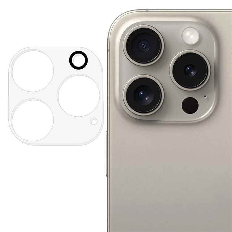 Для iPhone 16 Pro Max / 16 Pro HD Clear Camera Lens Protector Tempered Glass Phone Clear Lens Film