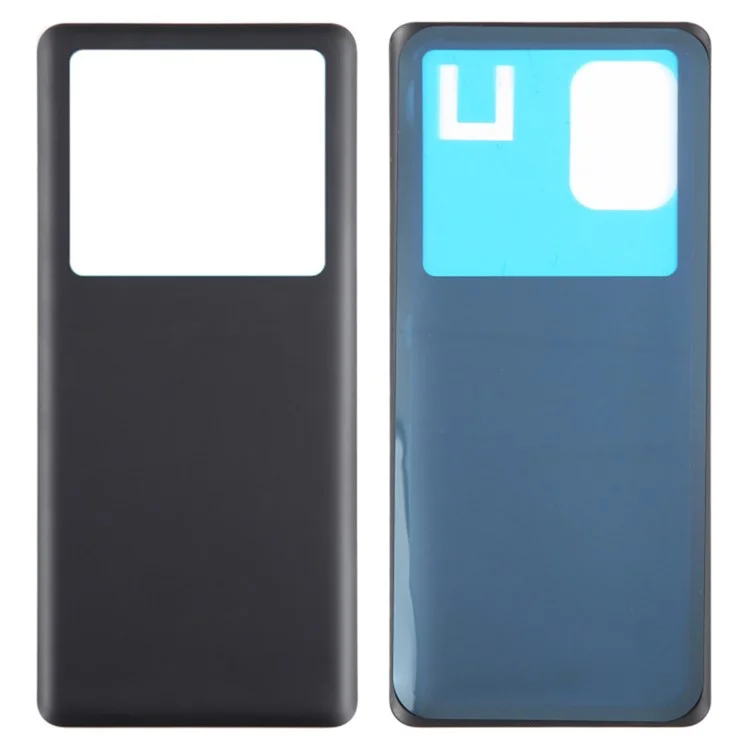 Para vivo X80 Pro 5G Cobertura Substituta da Capa da Bateria Traseira (Sem Logotipo) - Preto