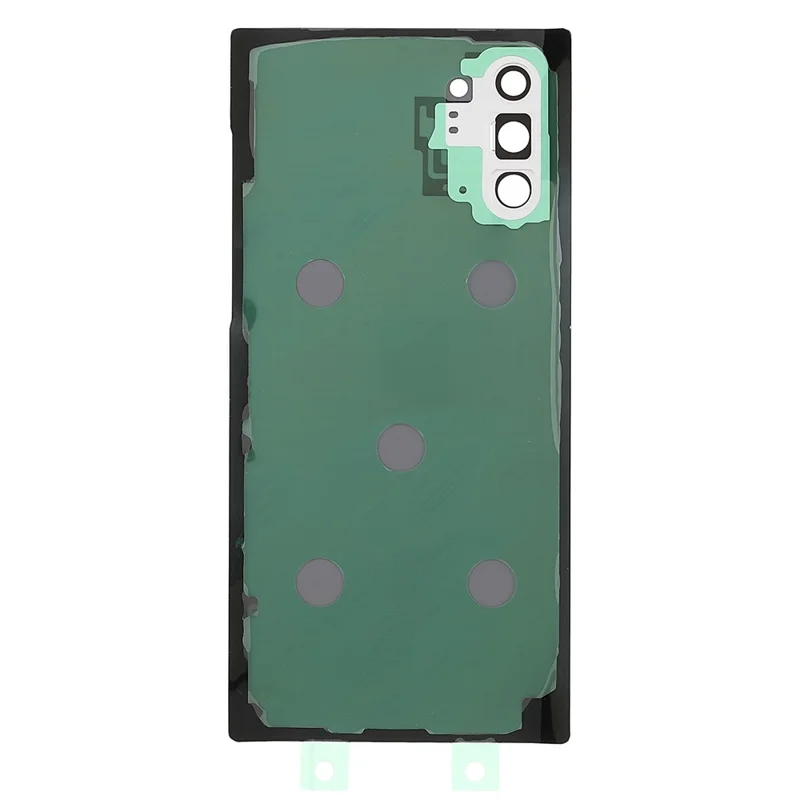 For Samsung Galaxy Note 10 4G N970 / Note 10 5G N971 Battery Housing with Adhesive Sticker+Camera Lens Cover - White