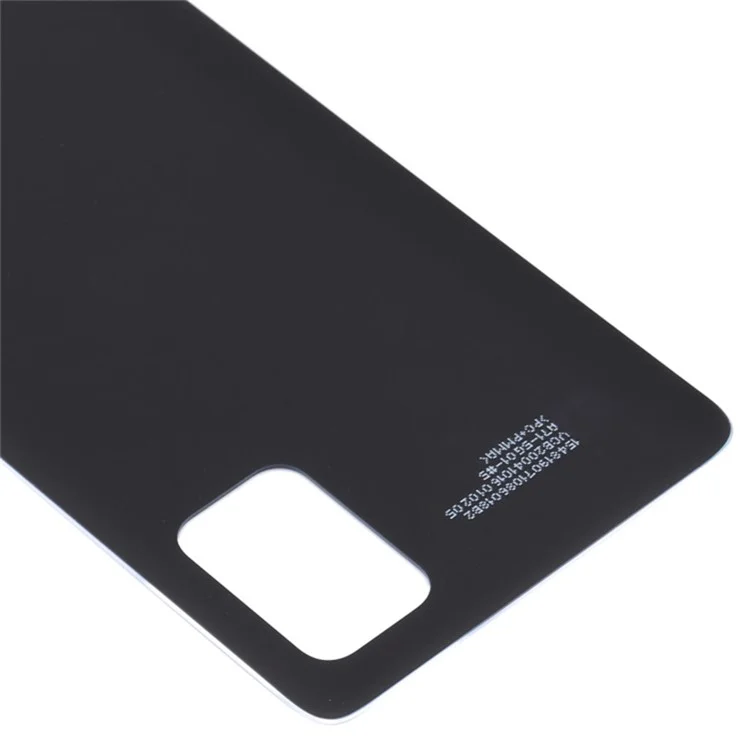 Für Samsung Galaxy A71 5G SM-A716 Back Battery Housing Cover Austauschteile (ohne Logo) - Schwarz
