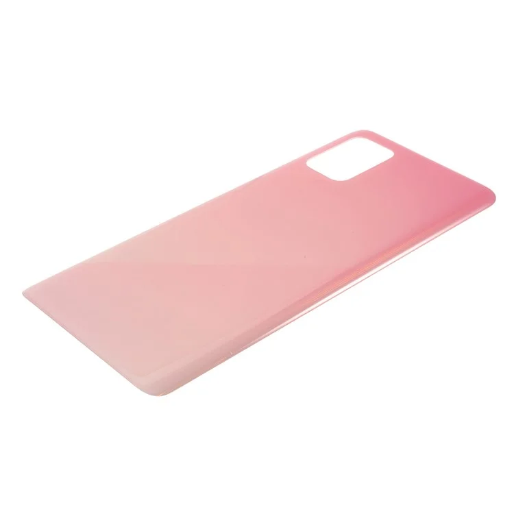 For Samsung Galaxy A71 4G SM-A715 Back Battery Housing Cover Replacement Part (Without Logo) - Pink