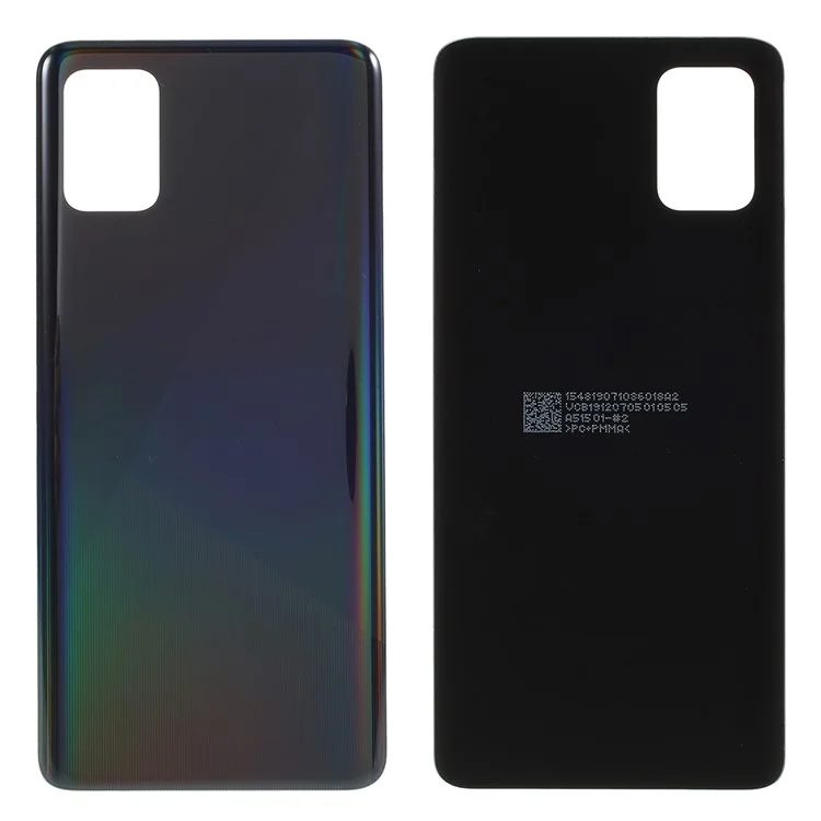 For Samsung Galaxy A51 4G SM-A515 Back Battery Housing Cover Replacement Part (Without Logo) - Black