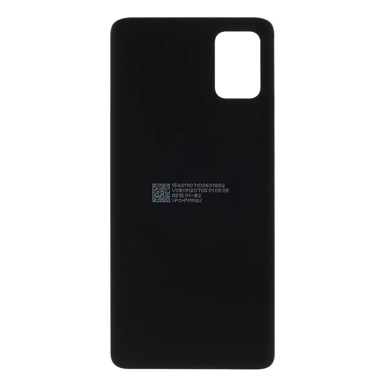 For Samsung Galaxy A51 4G SM-A515 Back Battery Housing Cover Replacement Part (Without Logo) - Black