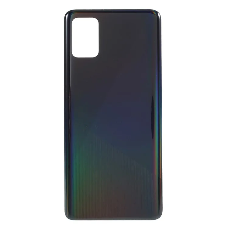 For Samsung Galaxy A51 4G SM-A515 Back Battery Housing Cover Replacement Part (Without Logo) - Black