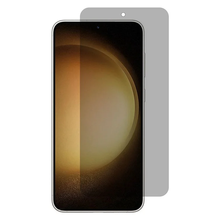 Für Samsung Galaxy S24 FE Datenschutzbildschirmschutz Vollflächenabdeckung Gehärtetes Glas Anti-Peep-Film