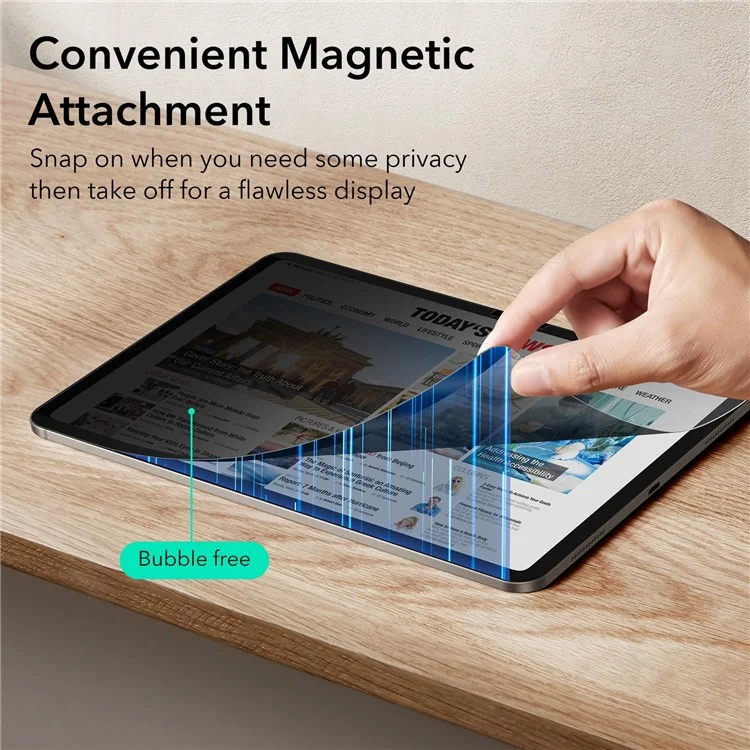 ESR For iPad Air 13 (2025) / (2024) Privacy Screen Protector Magnetic Removable Anti Glare Film
