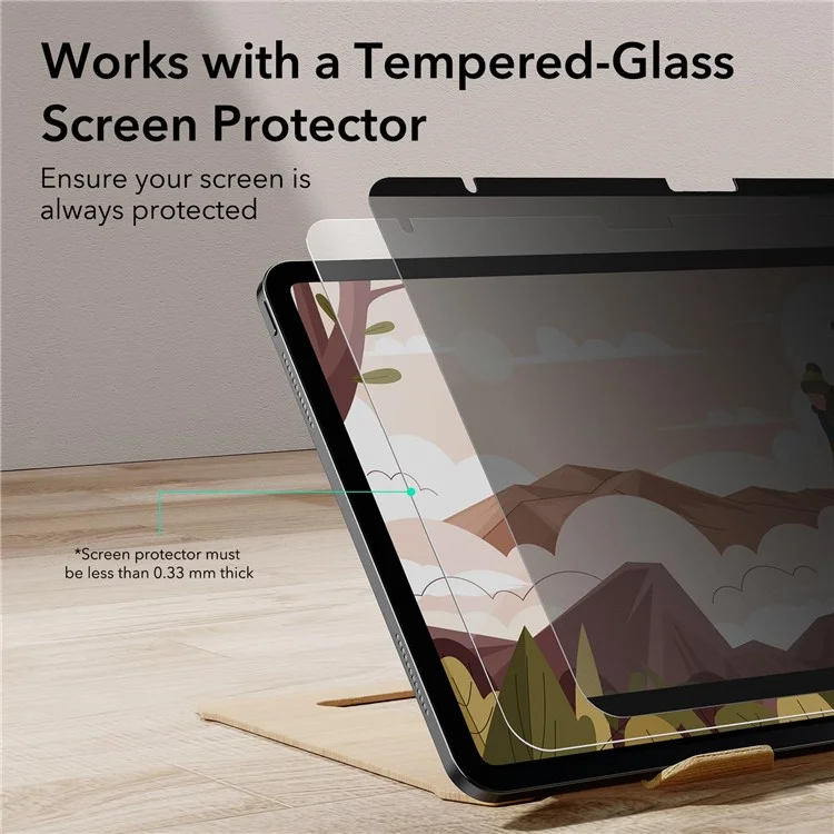 ESR For iPad Air 13 (2025) / (2024) Privacy Screen Protector Magnetic Removable Anti Glare Film