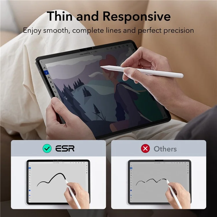 ESR For iPad Air 13 (2025) / (2024) Privacy Screen Protector Magnetic Removable Anti Glare Film