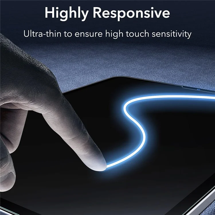 ESR 2Pcs for iPad Pro 11 (2018) / (2020) / (2021) / (2022) / iPad Air (2020) / (2022) Armorite Screen Protector Easy Installation Tempered Glass Film