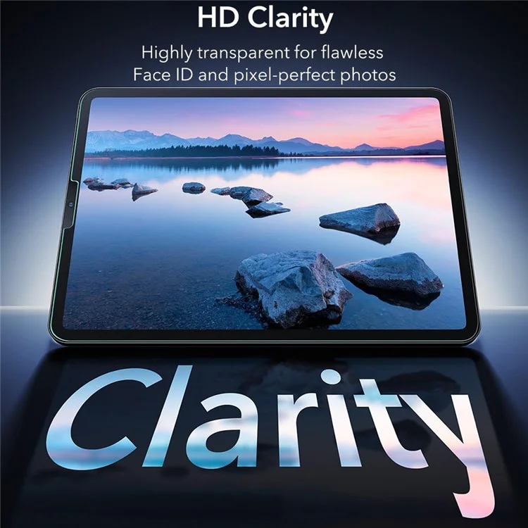 ESR 2Pcs for iPad Pro 11 (2018) / (2020) / (2021) / (2022) / iPad Air (2020) / (2022) Armorite Screen Protector Easy Installation Tempered Glass Film