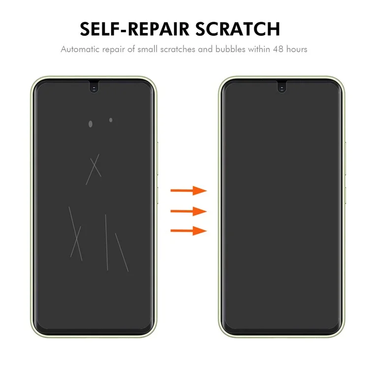ENKAY HAT PRINCE 5Pcs For Xiaomi Poco X6 Neo 5G Protector de Pantalla Película de Hidrogel HD Transparente con Pegamento Completo
