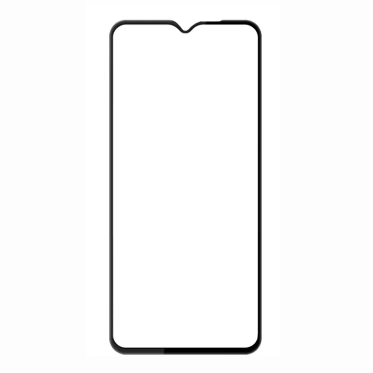AMORUS For Xiaomi Poco C61 4G / Redmi A3 4G Screen Protector Anti Scratch Tempered Glass Film - Black