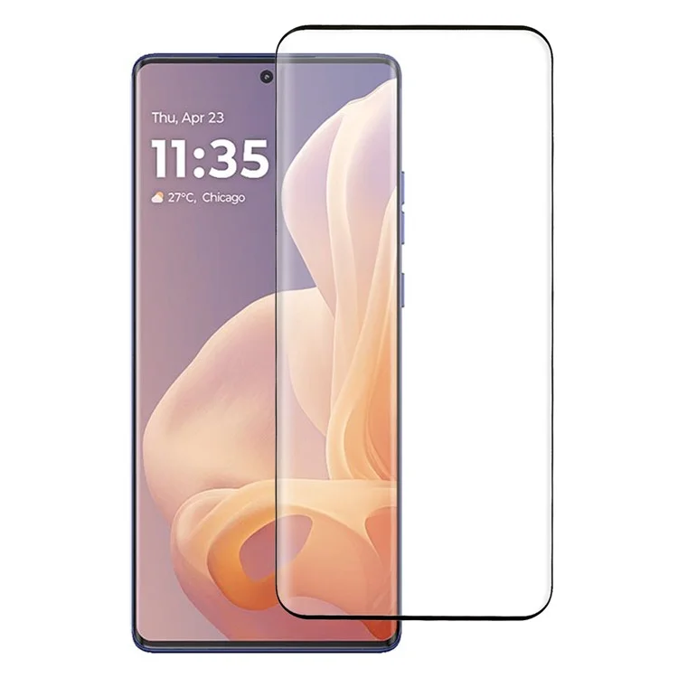 For Motorola Moto G85 5G / S50 Neo 5G Screen Protector 3D Curved Tempered Glass Film Side Glue