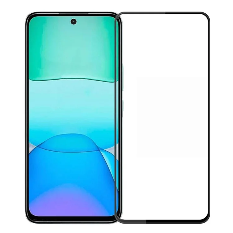 MOFI JK 3D Tempered Glass Film-1 for Xiaomi Redmi 13 5G / 13 4G Screen Protector 3D Curved Edge Full Cover