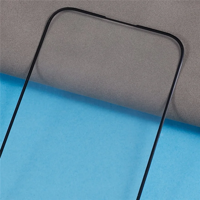 For iPhone 16 Plus / 15 Plus Screen Protector Silk Printing High Aluminum-Silicon Glass Film
