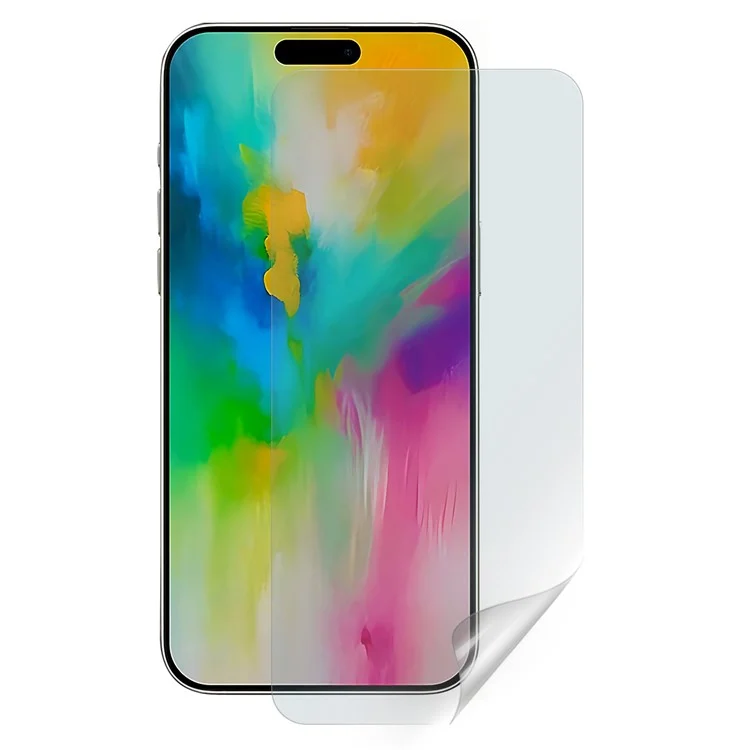 For iPhone 16 Plus Clear Screen Protector Explosion-Proof Anti Blue Light Soft PET Film