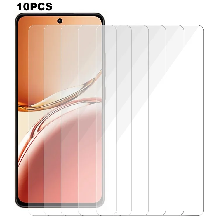 5 Stück für Oppo Reno12 F 5G Bildschirmschutzfolie 0,3 mm Hartglas Film ohne Blasen