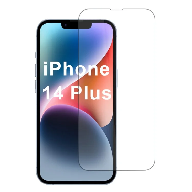 For iPhone 14 Plus Screen Protector HD Clear Scratch Resistant Film