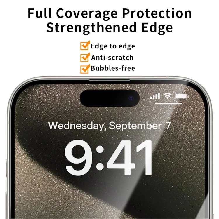 For iPhone 11 Screen Protector 0.33mm High Aluminum-Silicon Glass Film High Definition